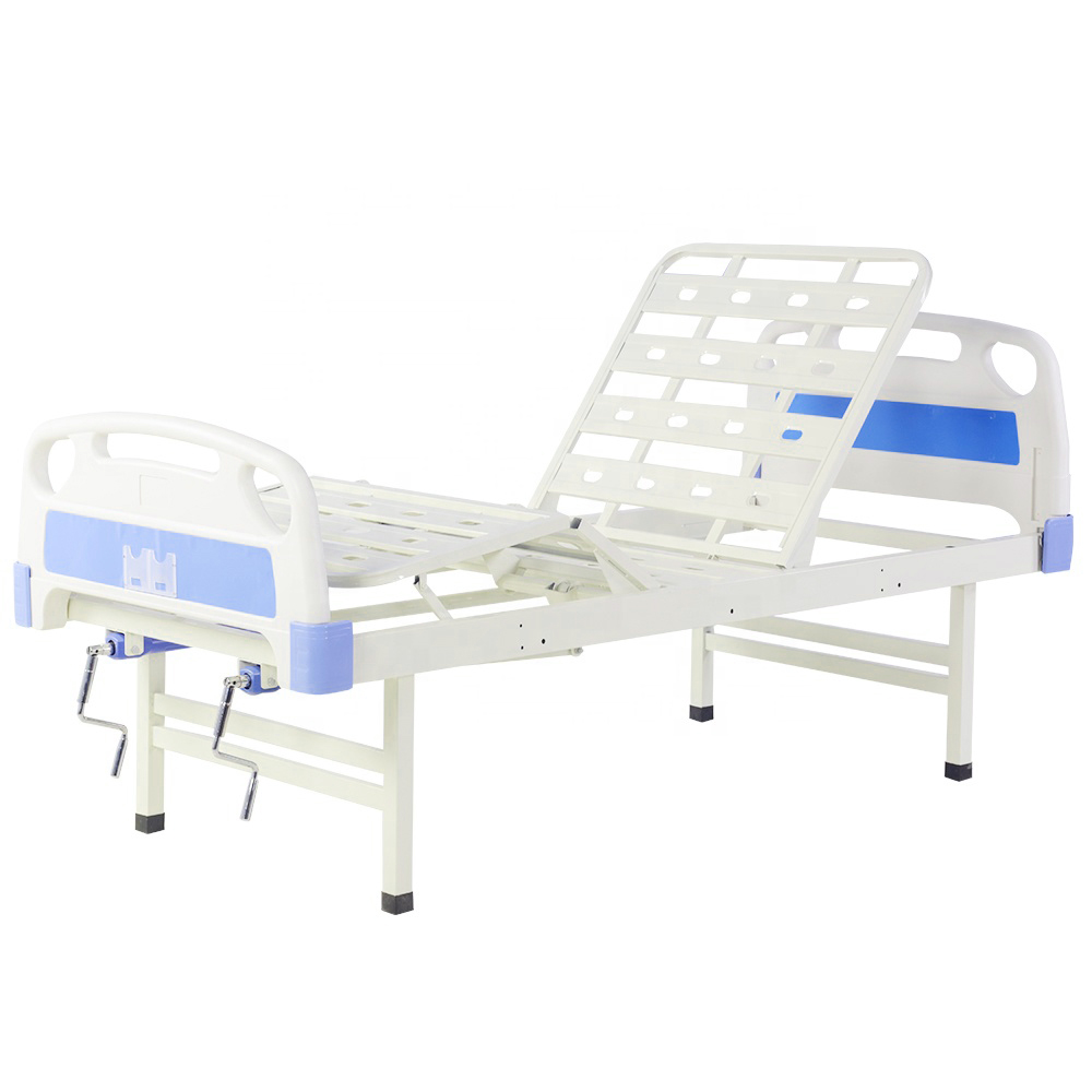 Amain OEM/ODM ຄູ່ມືລາຄາຖືກ 2 Cranks Hospital Bed