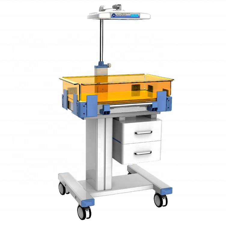 Incubadora barata Unidad de fototerapia infantil con luz radiante azul