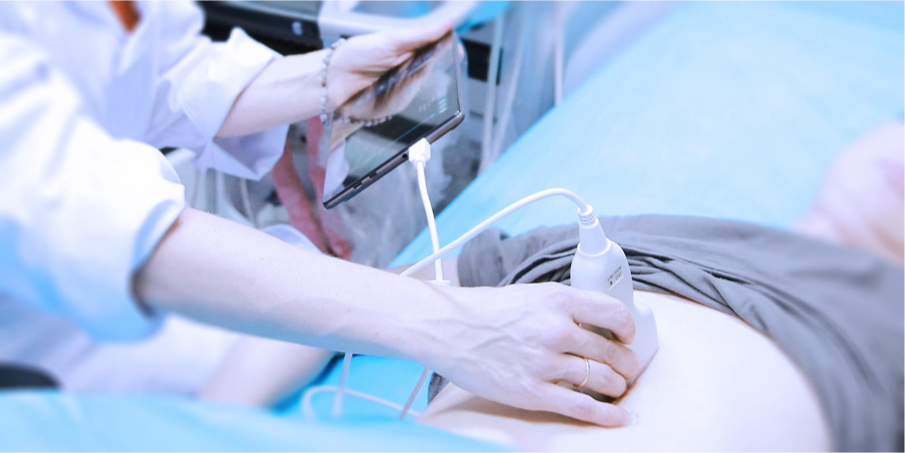 Amain Color Doppler Linear Handheld palm portable pocket Medical Ultrasound Machine